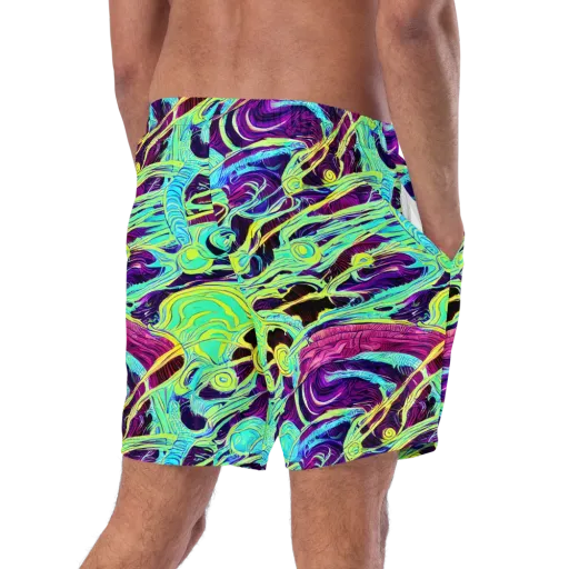 Biomorphic Beat on a Swim Trunks