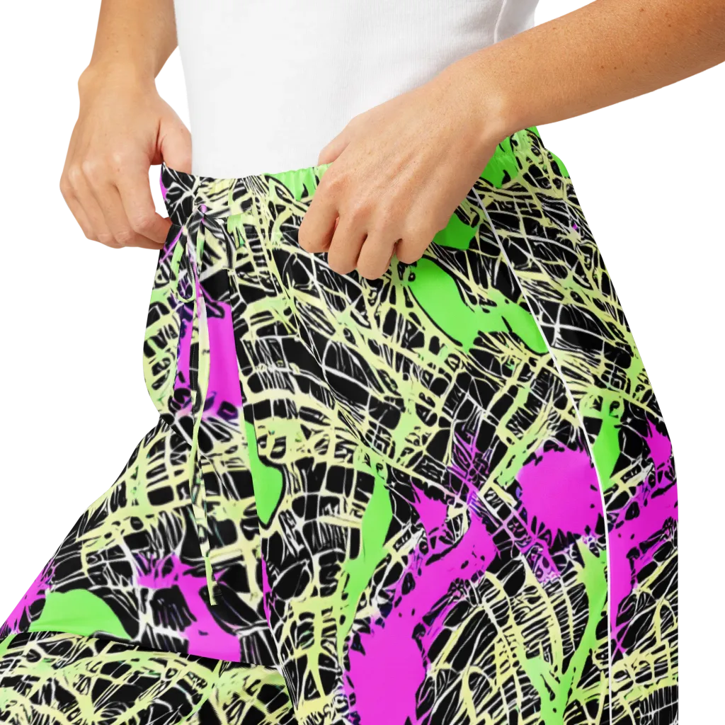 Neon Jungle Riot on Women's Pajama Pants — Product details