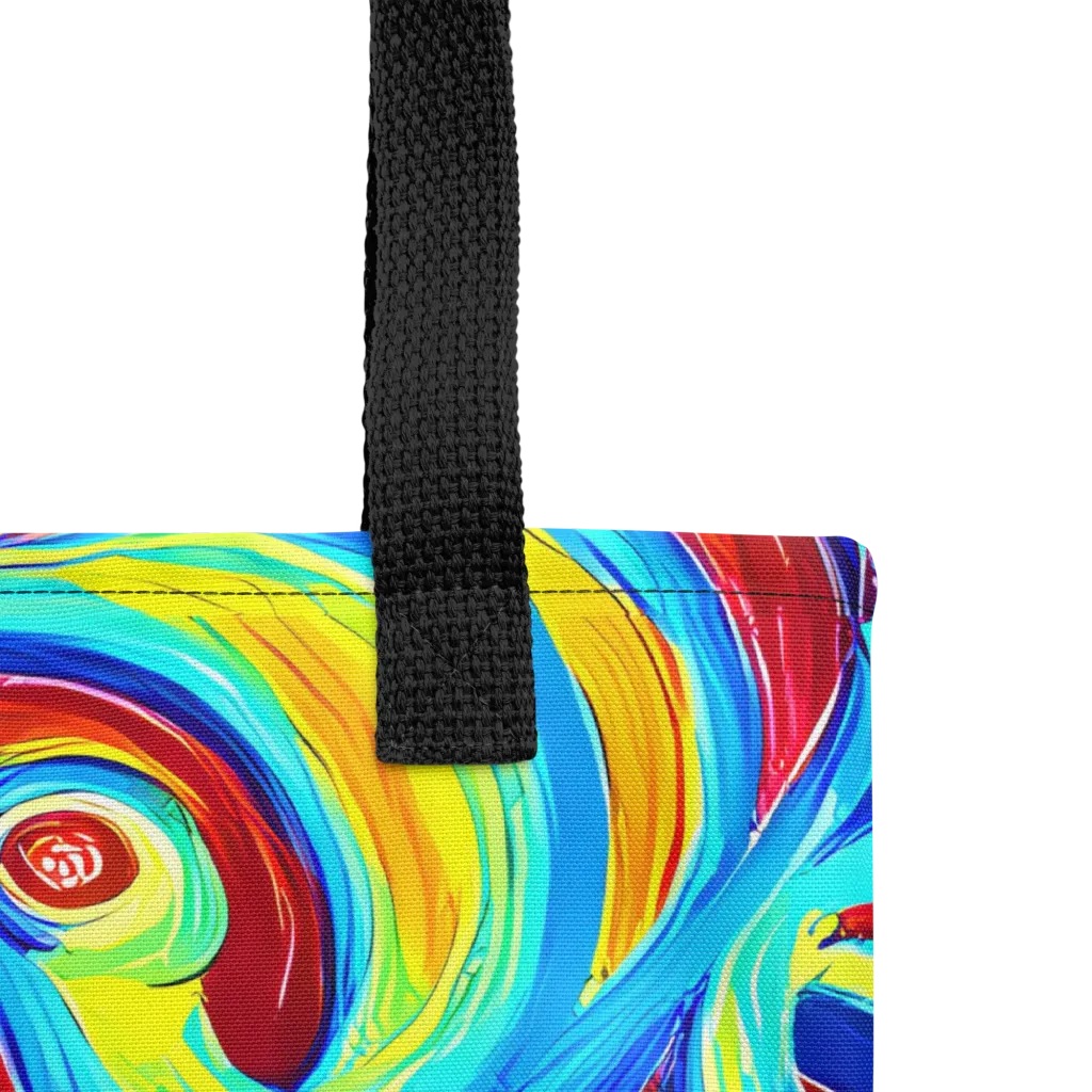 Azure Cyclone on Tote Bag — Product details