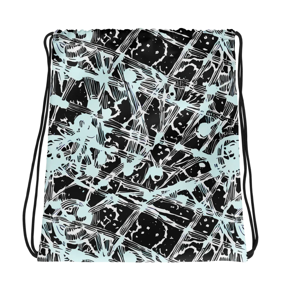 Polar Static on Drawstring Bag — Photo