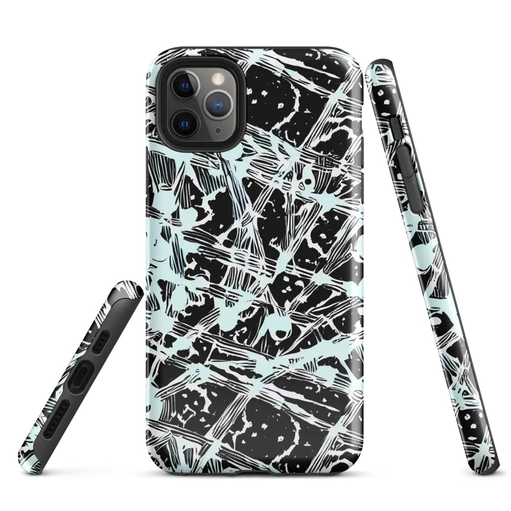 Polar Static on Tough Case for iPhone® — Front
