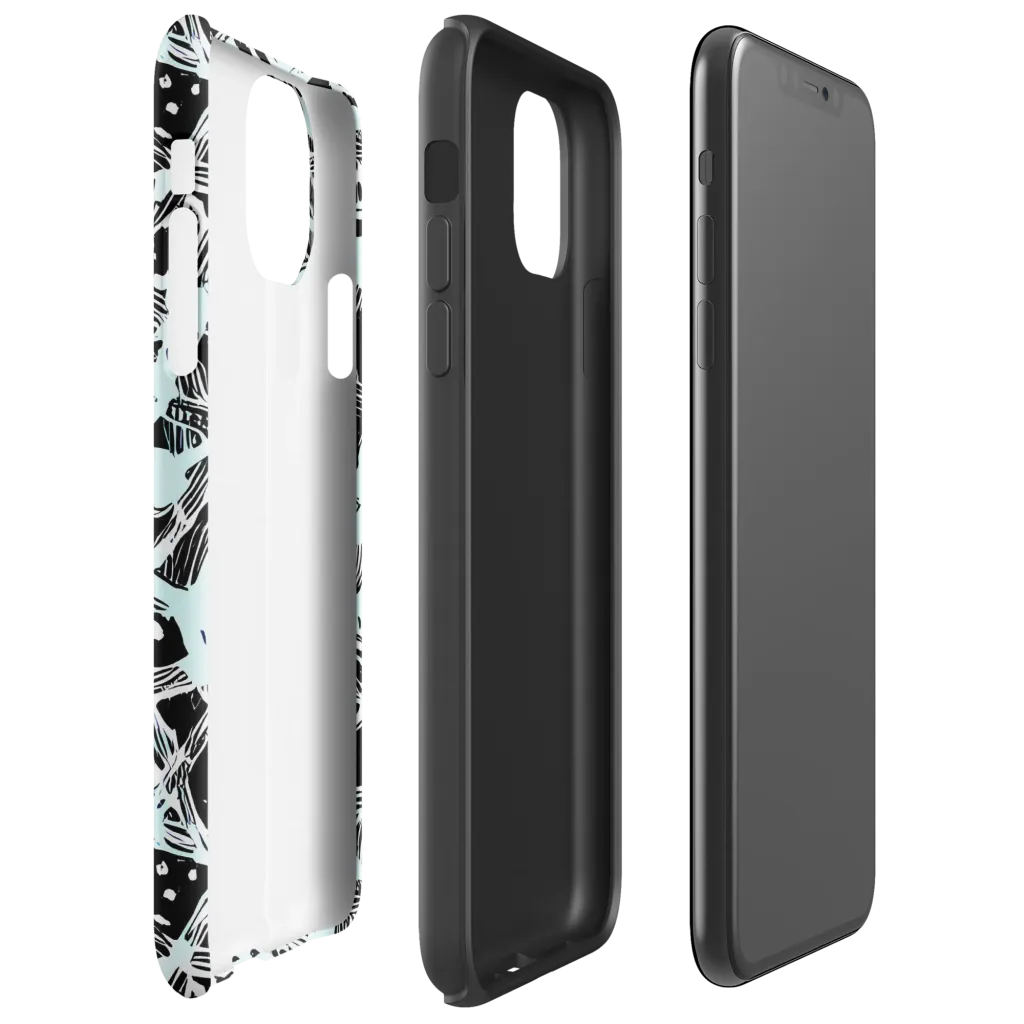 Polar Static on Tough Case for iPhone® — Right
