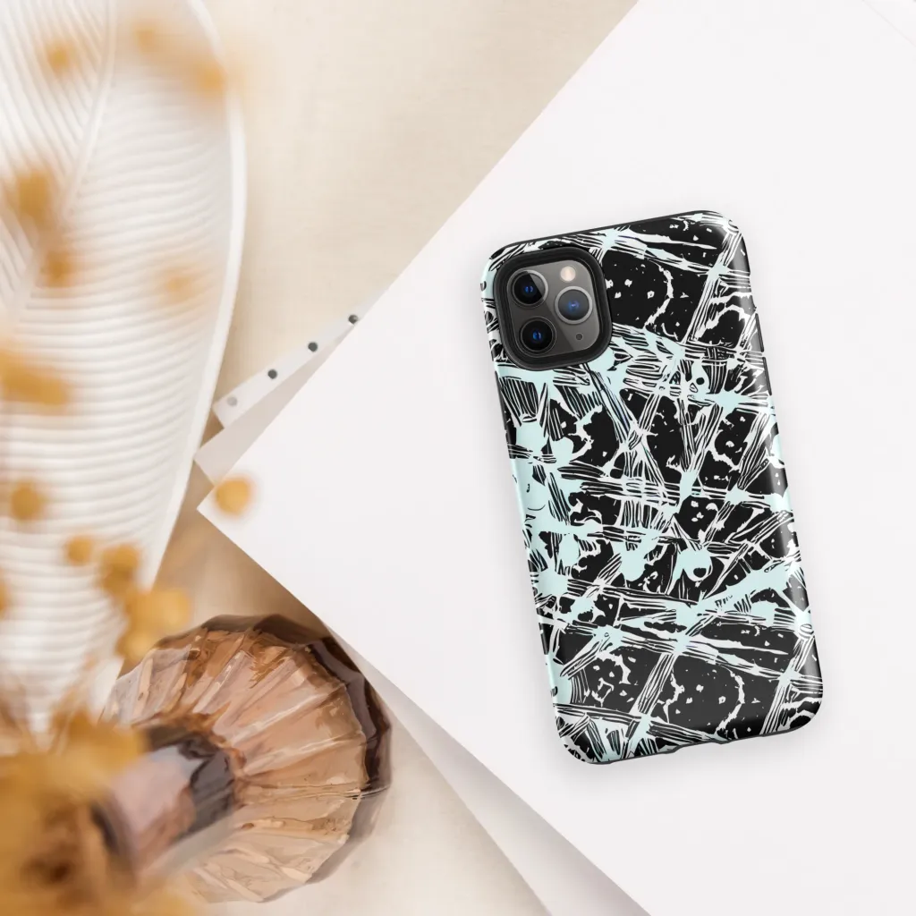 Polar Static on Tough Case for iPhone® — Front