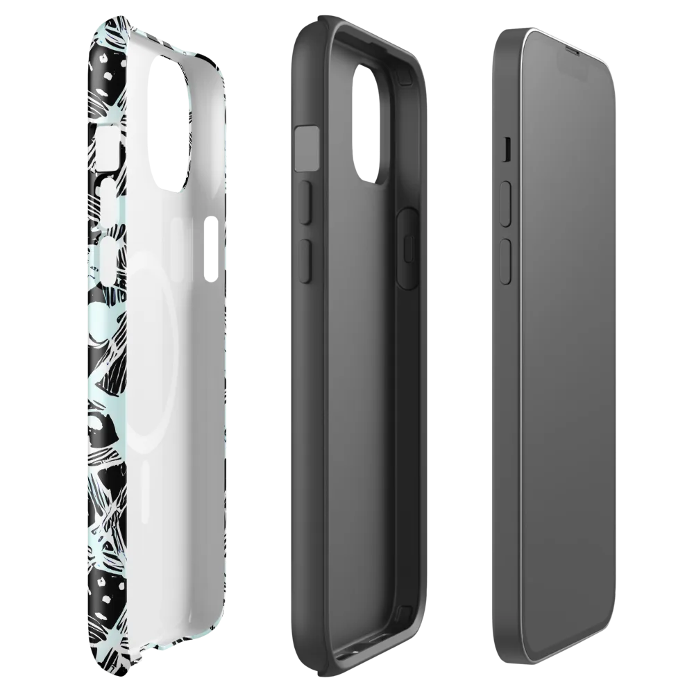 Polar Static on MagSafe Tough Case for iPhone® — Front