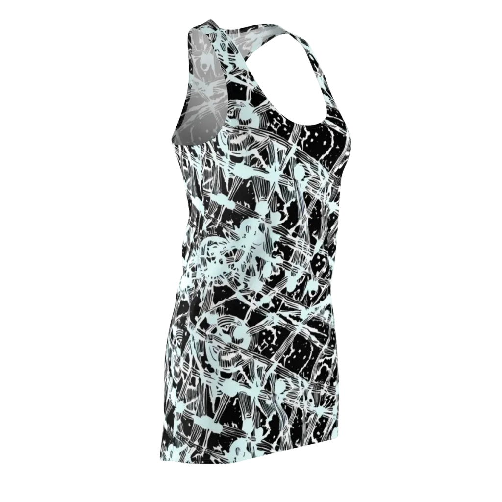 Polar Static on Racerback Dress — Front Side