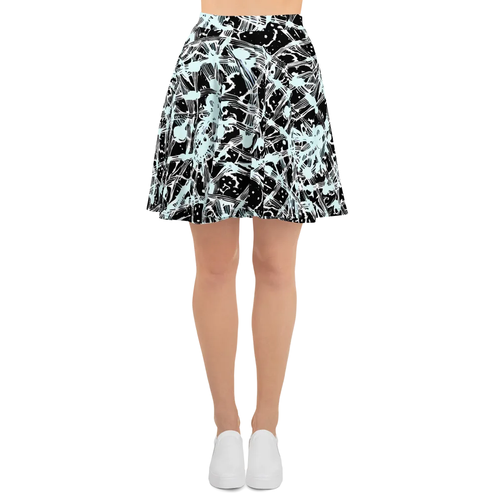 Polar Static on Skater Skirt — Front