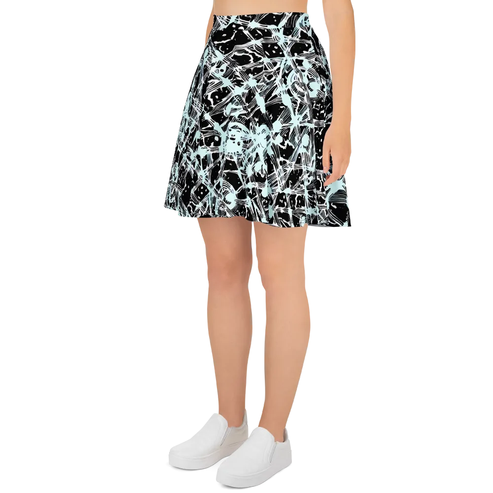 Polar Static on Skater Skirt — Left