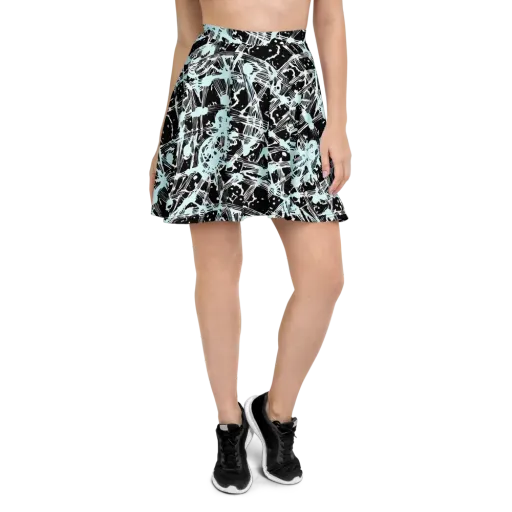 Polar Static on a Skater Skirt