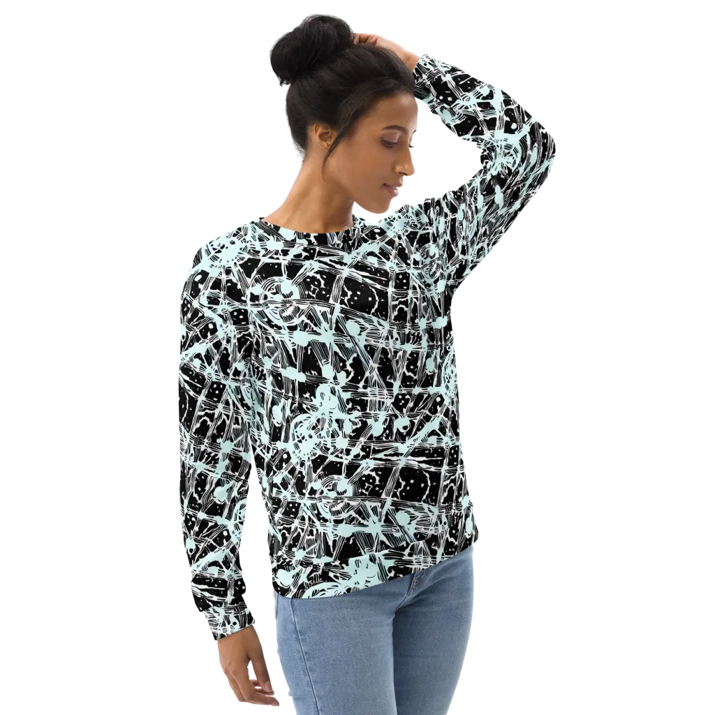 Polar Static on Sweatshirt — Right Front
