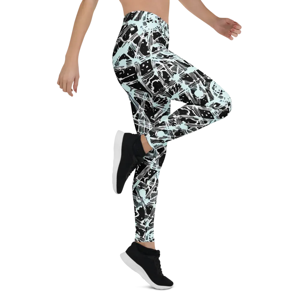 Polar Static on Leggings — Right
