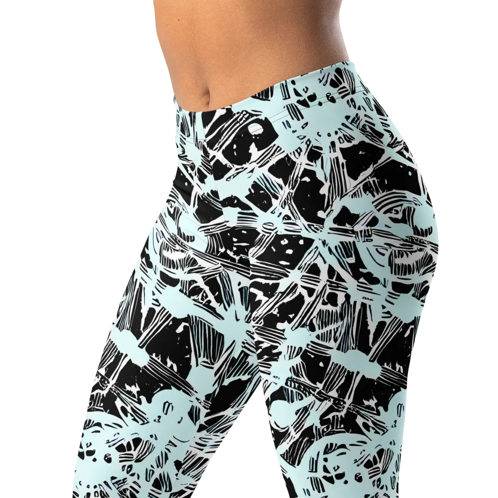 Polar Static on Leggings — Left Front