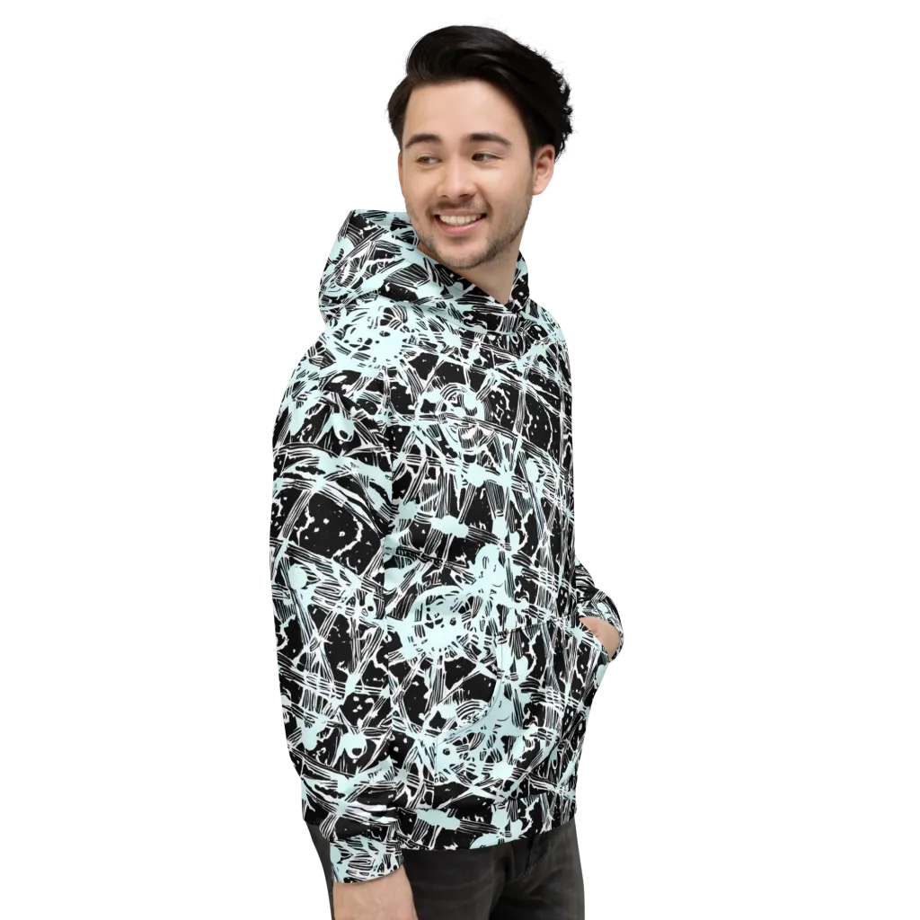 Polar Static on Hoodie — Right