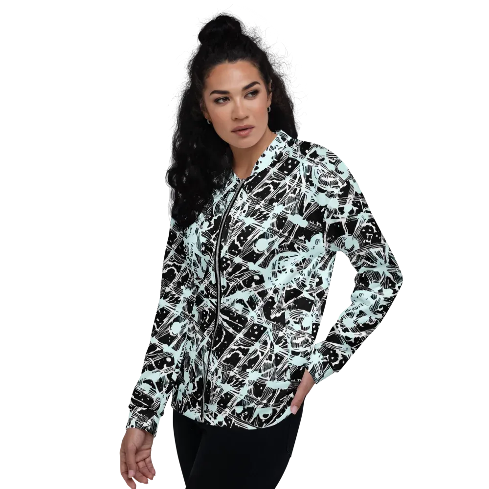 Polar Static on Bomber Jacket — Left