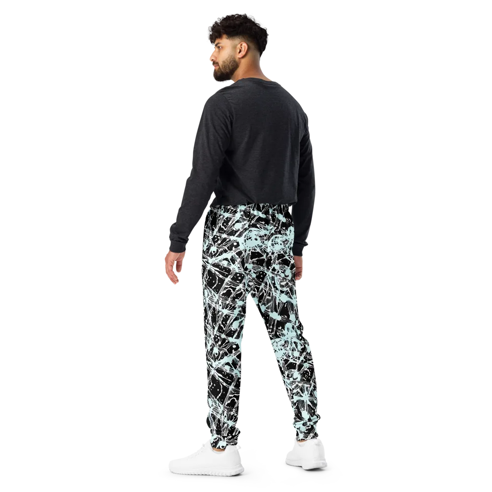 Polar Static on Men's Joggers — Back