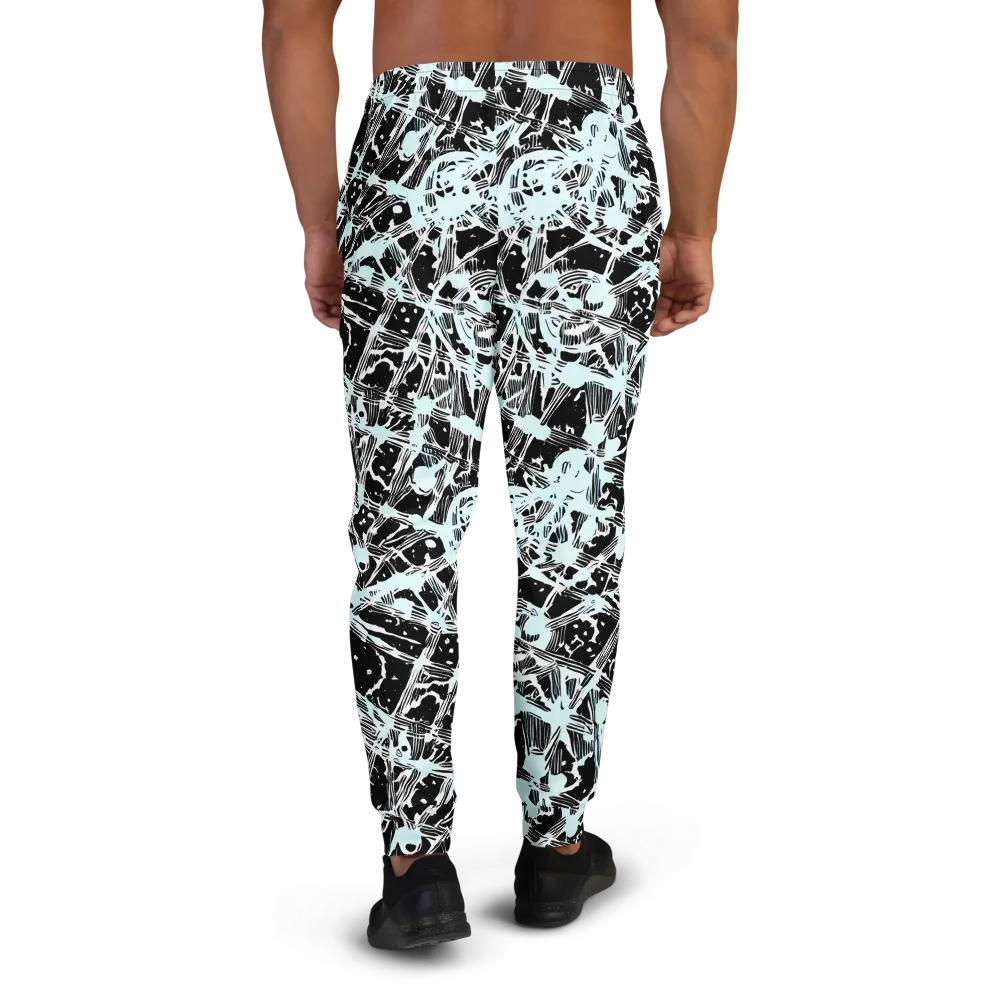 Polar Static on Men's Joggers — Back