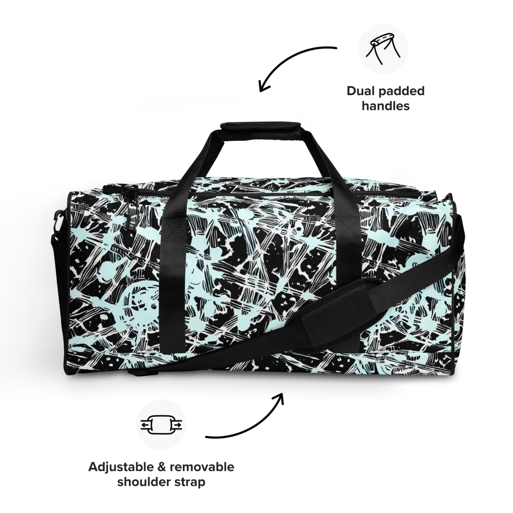 Polar Static on Duffle Bag — Front
