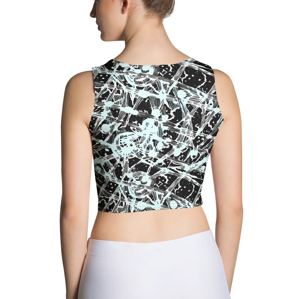 Polar Static on Crop Top — Back