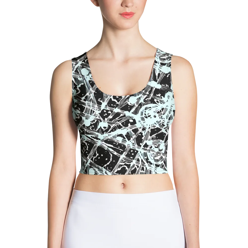 Polar Static on Crop Top — Front
