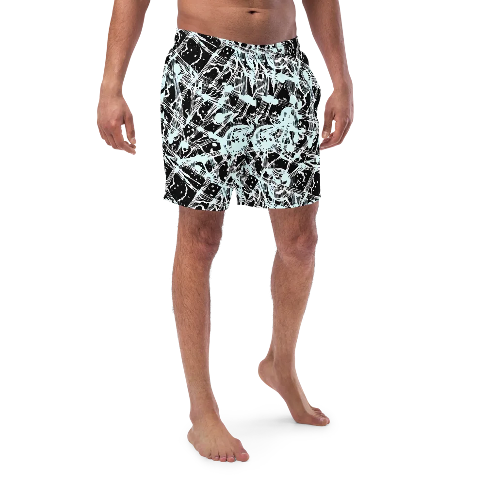 Polar Static on Swim Trunks — Front