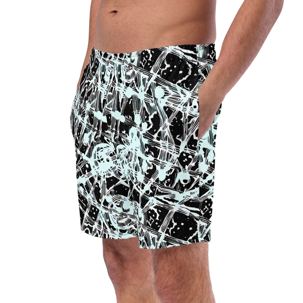 Polar Static on Swim Trunks — Left Front