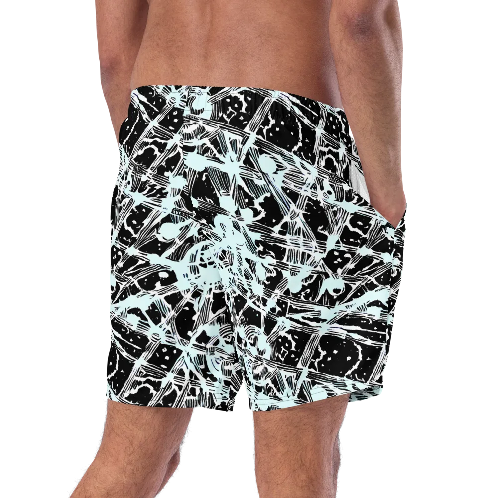 Polar Static on Swim Trunks — Right Back