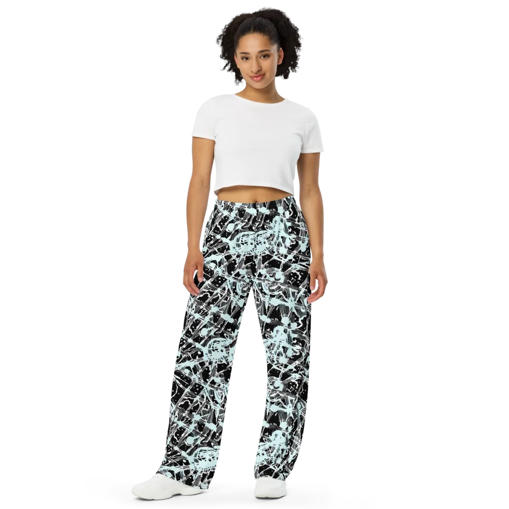 Polar Static on Wide-Leg Pants — Front