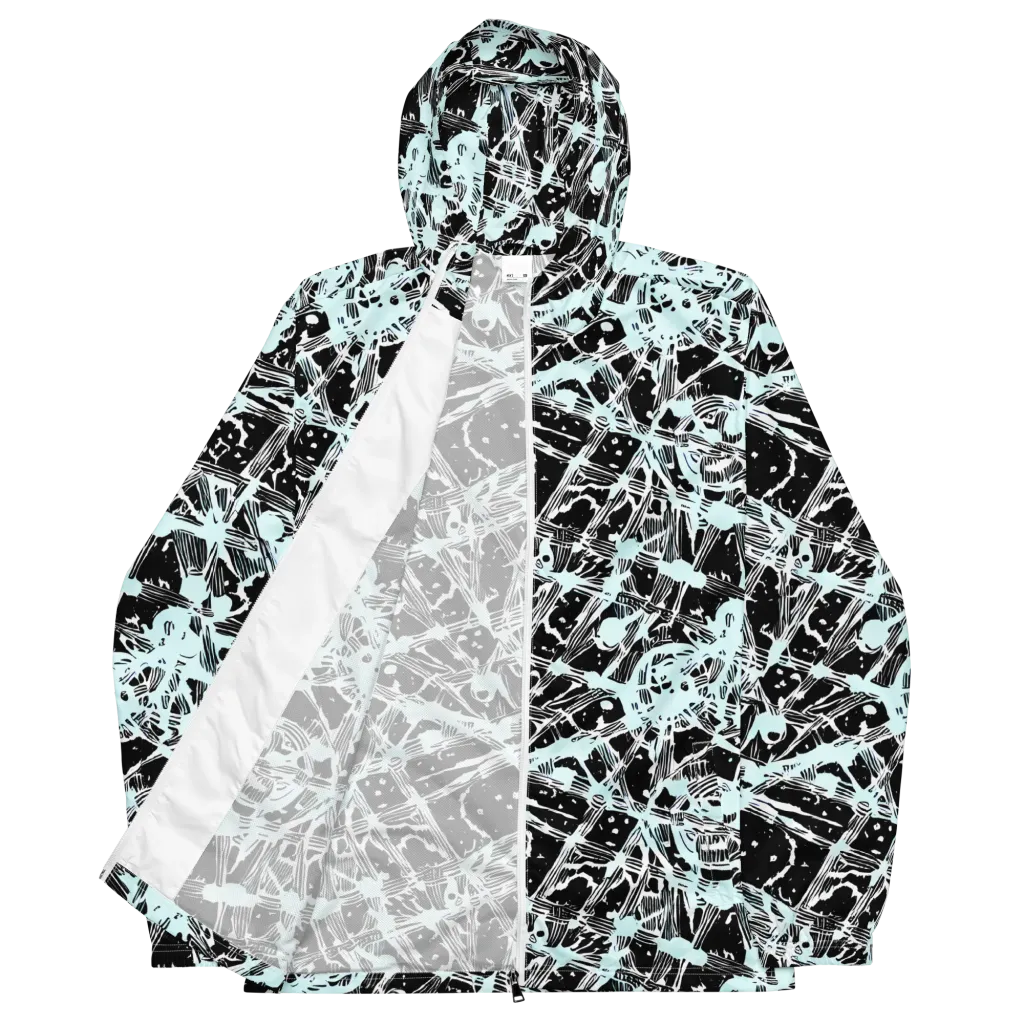 Polar Static on Men's Windbreaker — Front