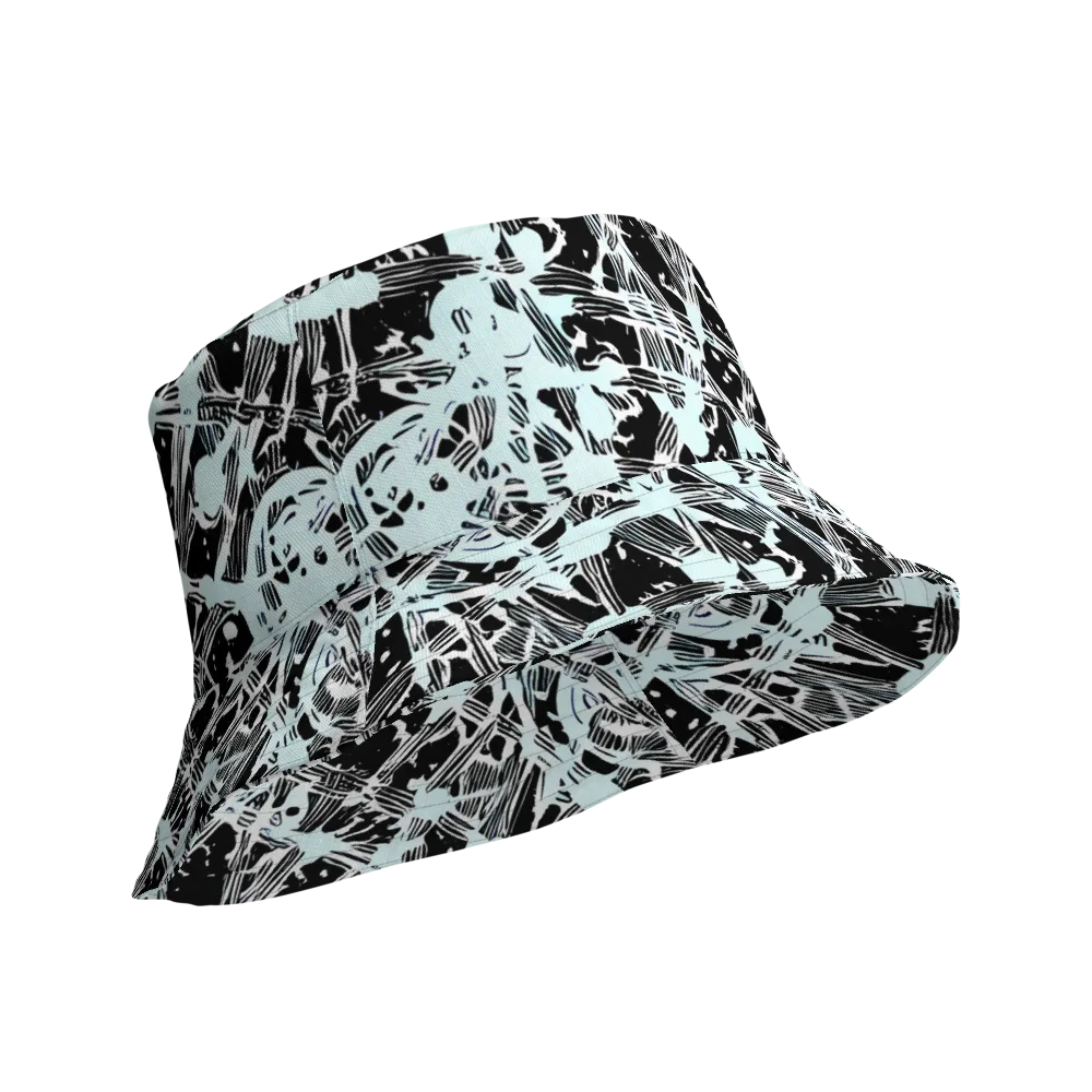 Polar Static on Reversible Bucket Hat — Product details Outside