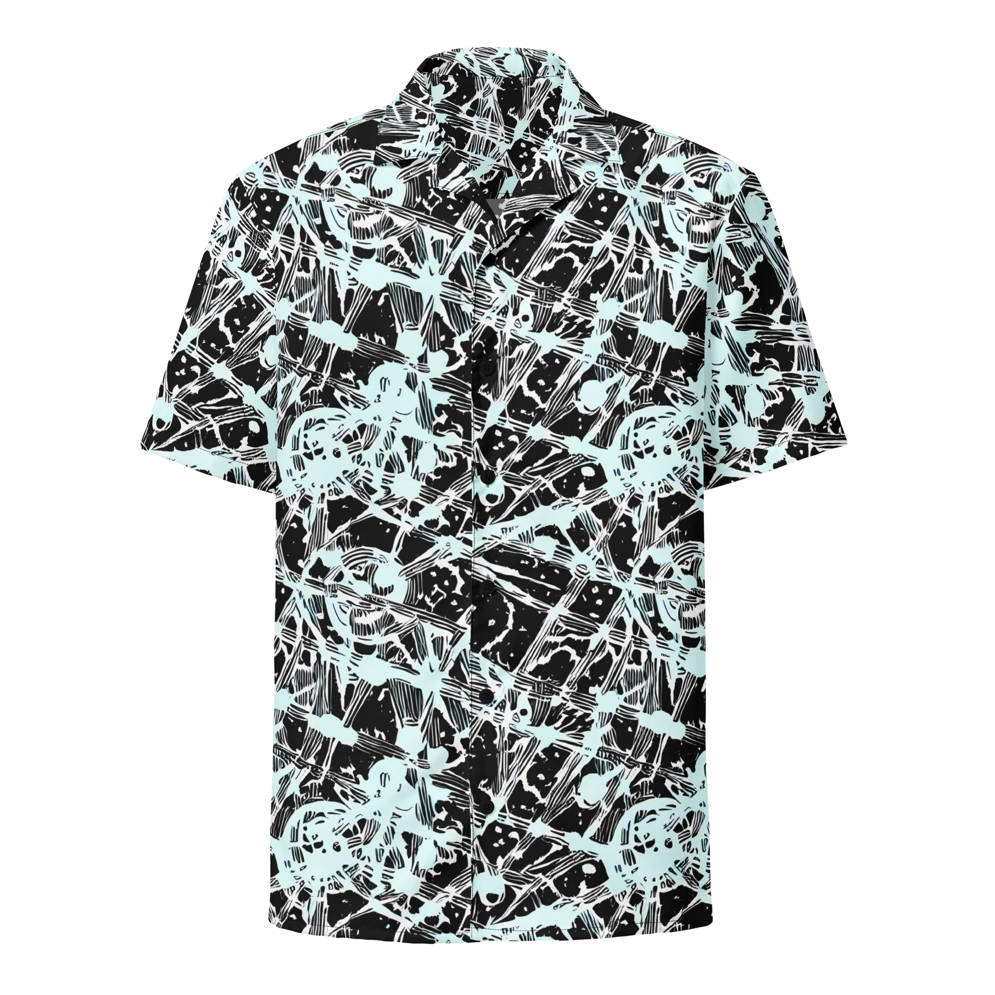 Polar Static on Button Shirt — Front