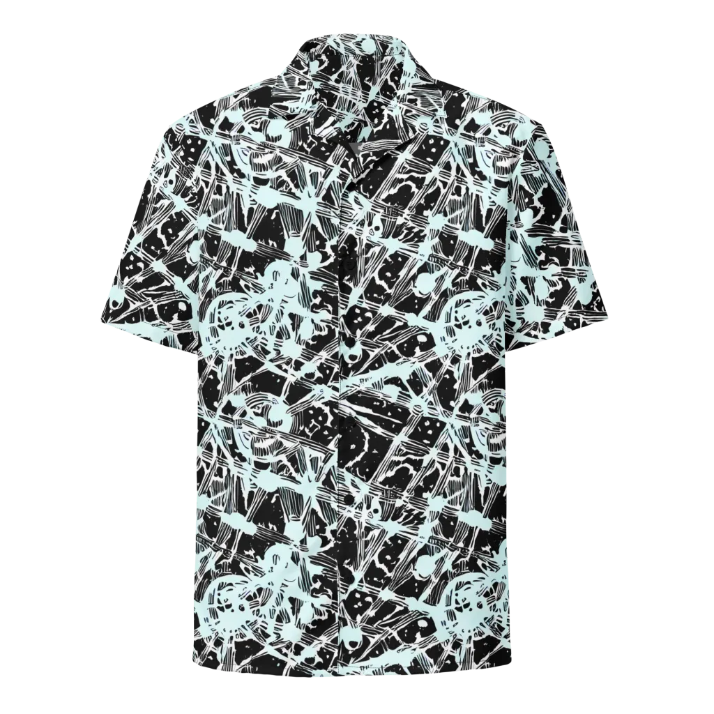 Polar Static on Button Shirt — Front