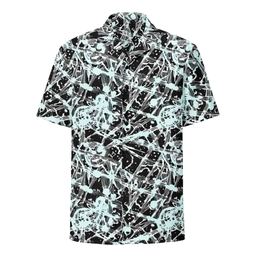 Polar Static on a Button Shirt