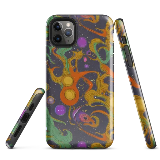 Stellar Marbling on a Tough Case for iPhone®