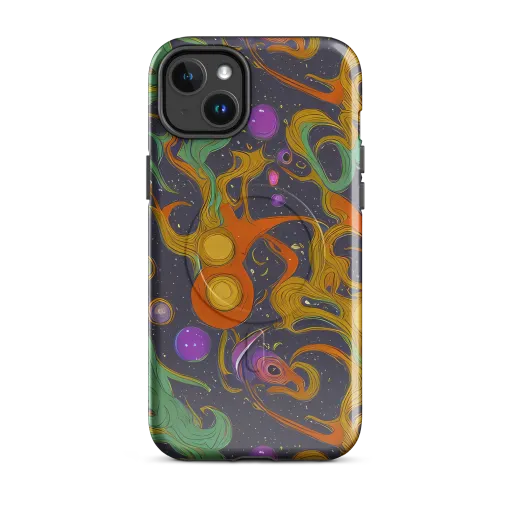Stellar Marbling on a MagSafe Tough Case for iPhone®