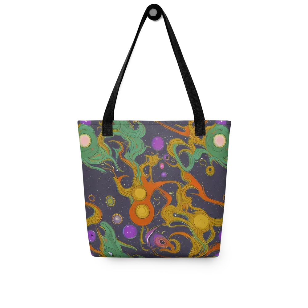 Stellar Marbling on Tote Bag — Front