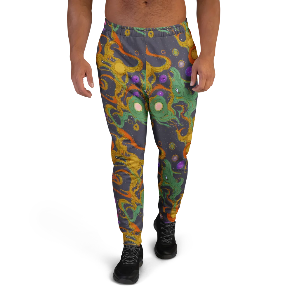 Stellar Marbling on Men's Joggers — Front