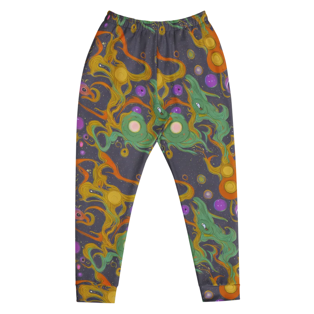 Stellar Marbling on Men's Joggers — Front