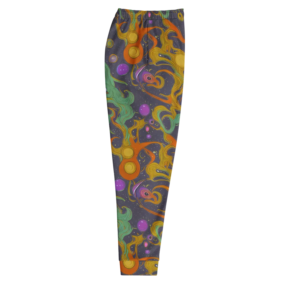 Stellar Marbling on Men's Joggers — Right
