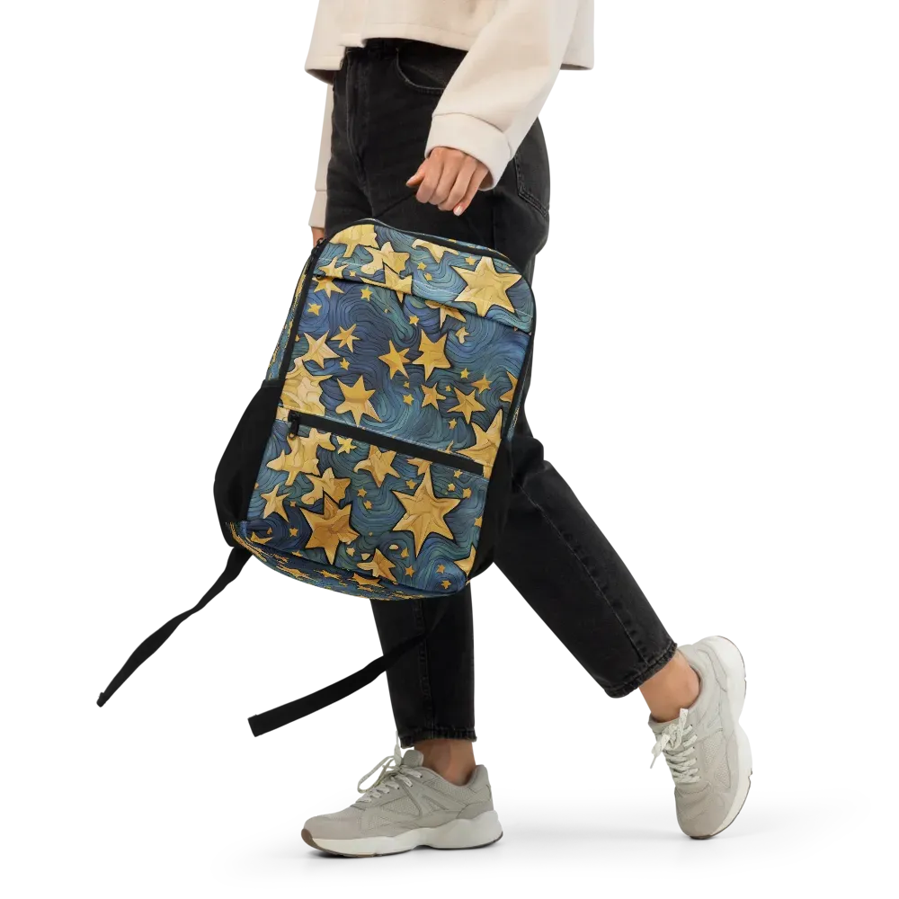 Midnight Starflow on Utility Backpack — Front