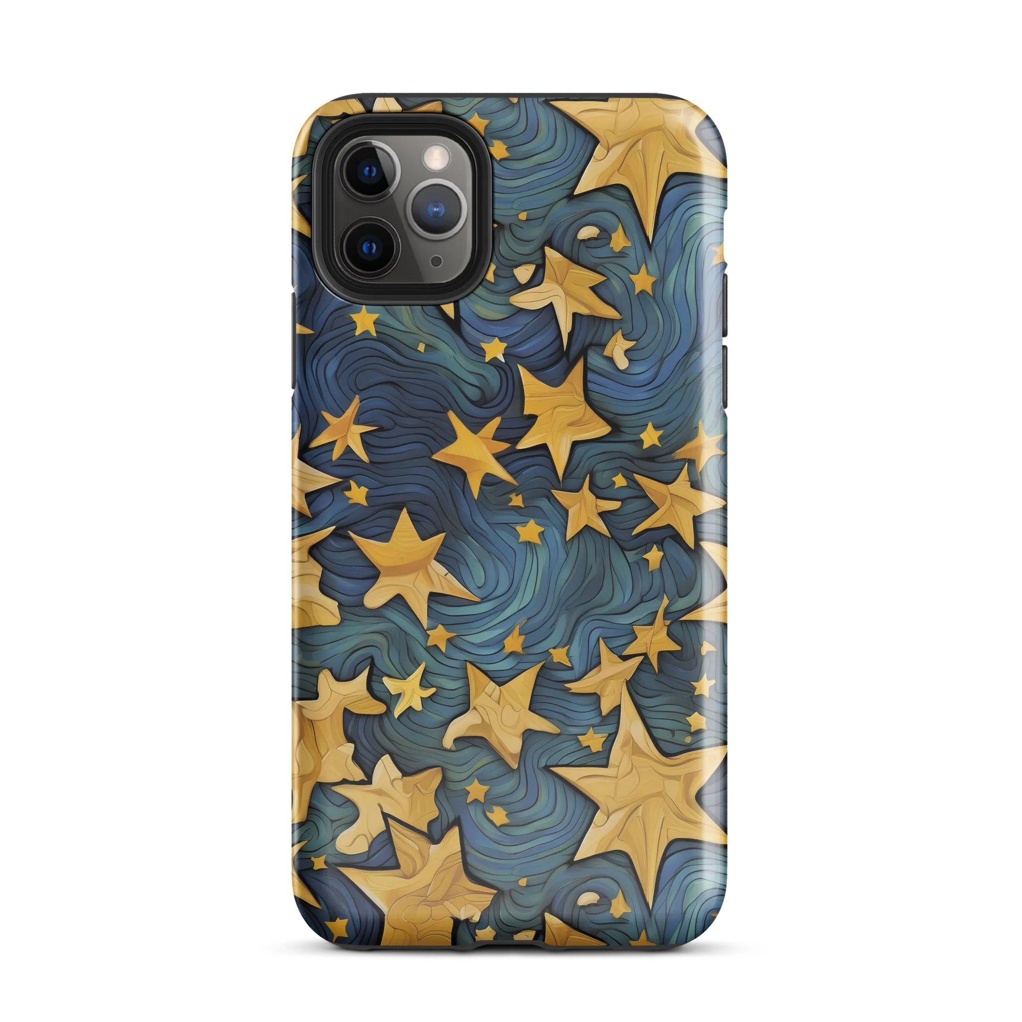 Midnight Starflow on Tough Case for iPhone® — Front