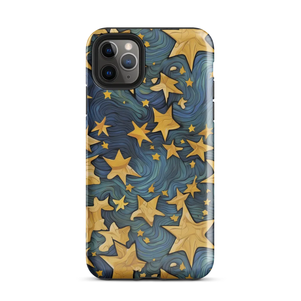 Midnight Starflow on Tough Case for iPhone® — Front
