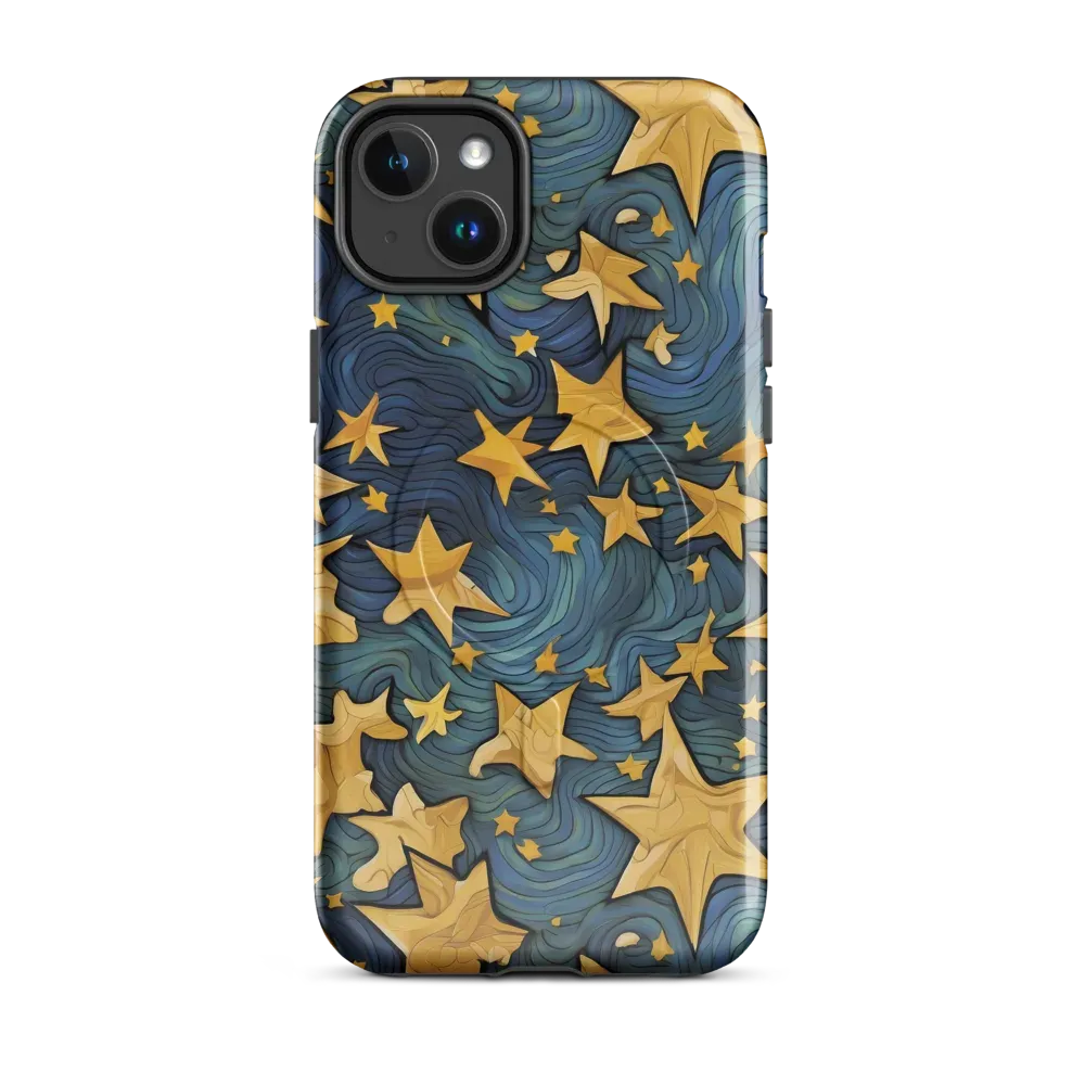 Midnight Starflow on MagSafe Tough Case for iPhone® — Front