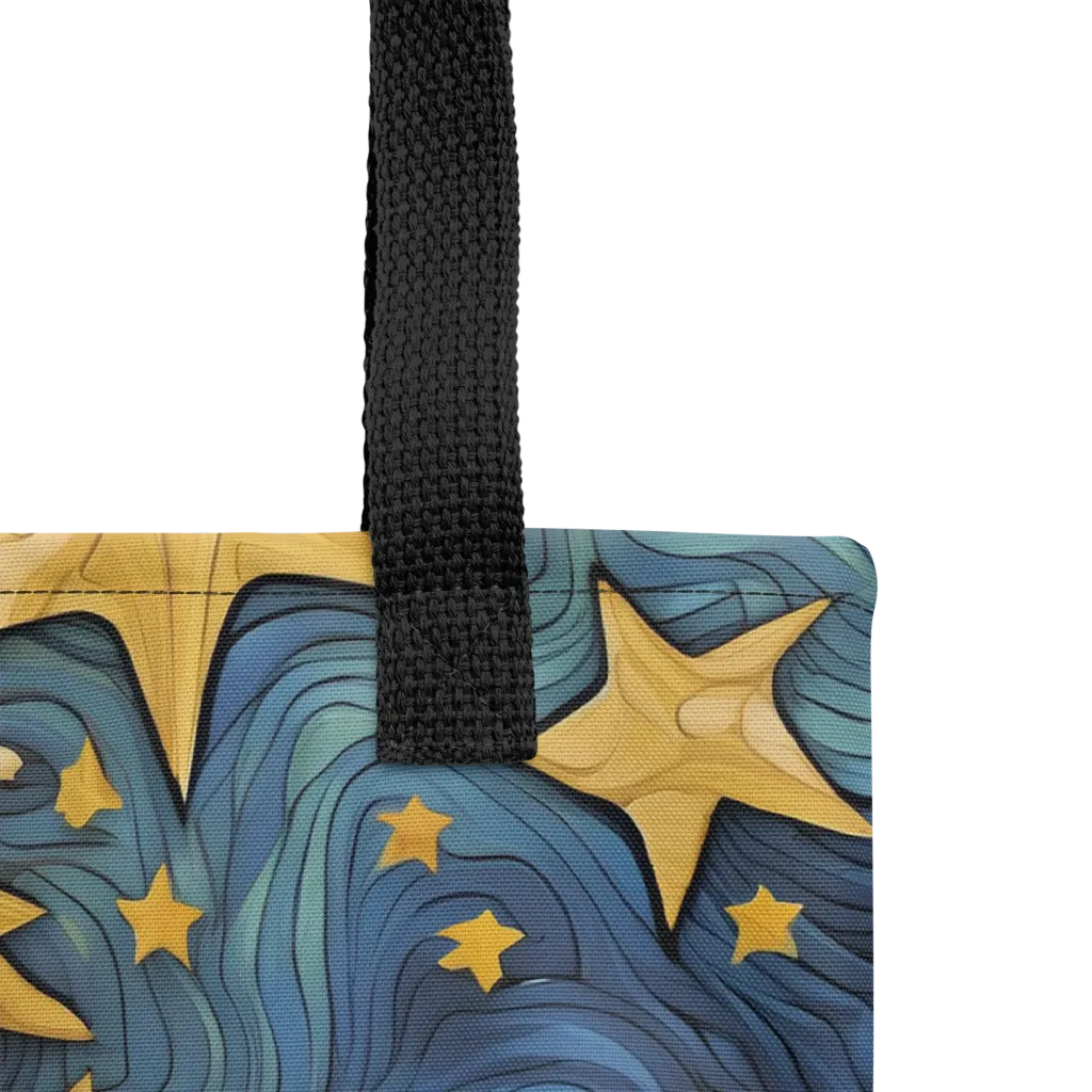 Midnight Starflow on Tote Bag — Product details
