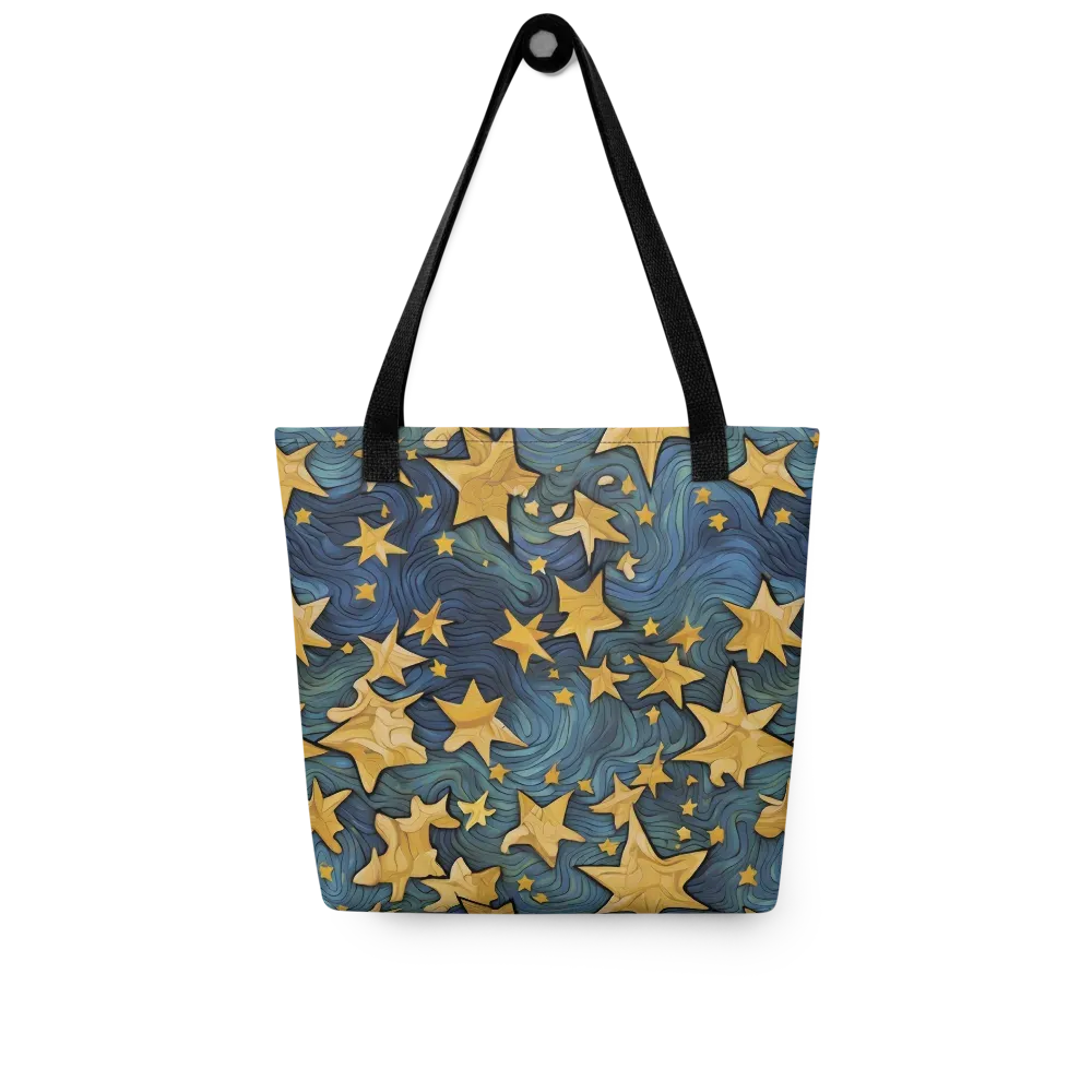 Midnight Starflow on Tote Bag — Front