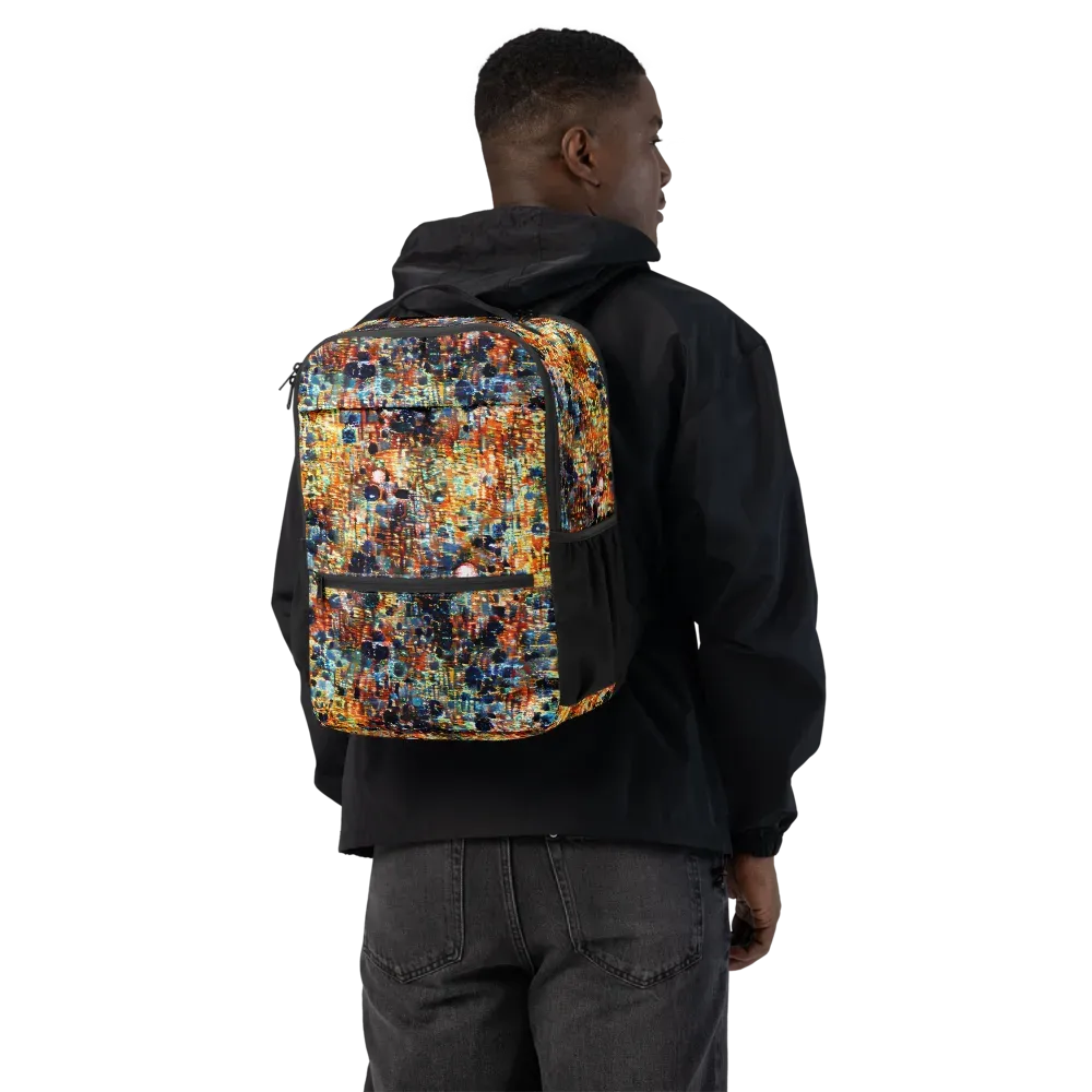 Urban Aurora on Utility Backpack — Back