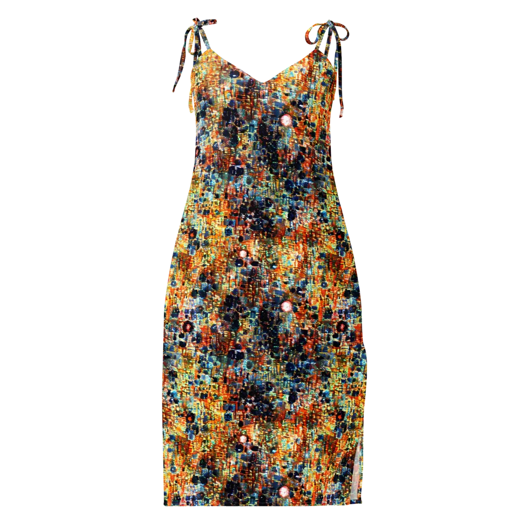 Urban Aurora on Slip Dress — Front