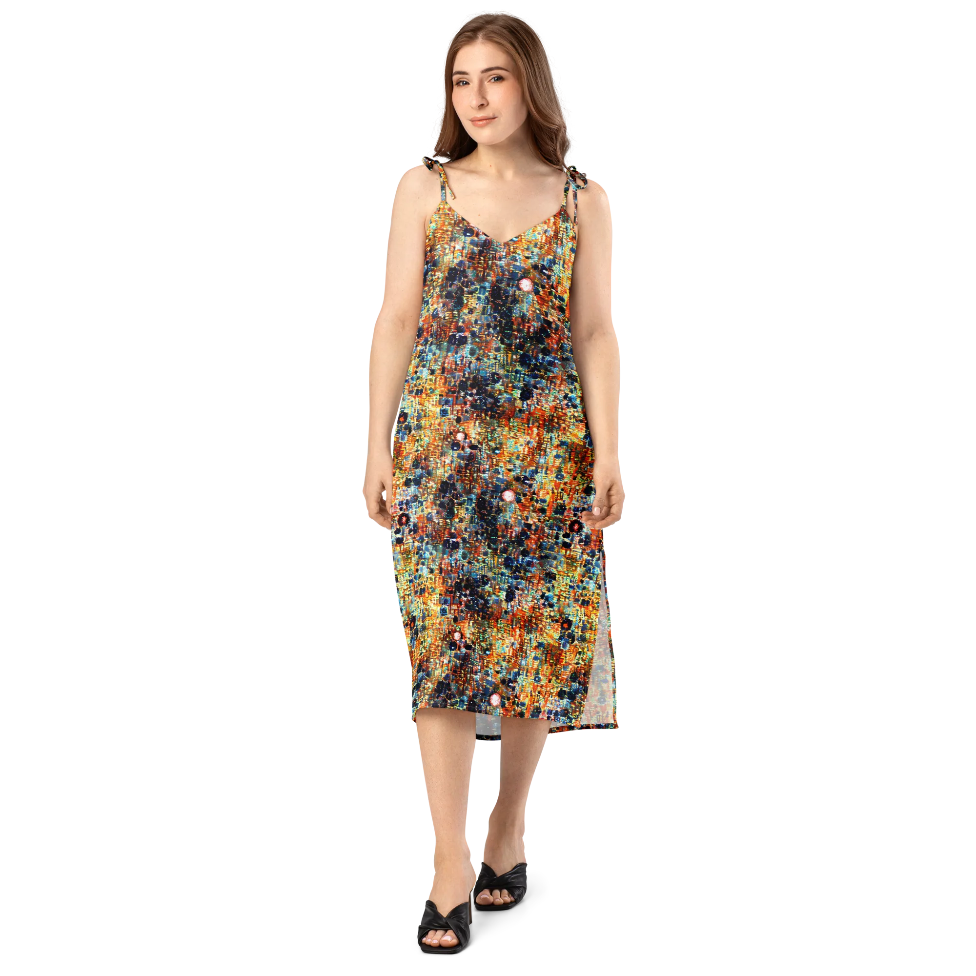 Urban Aurora on Slip Dress — Front