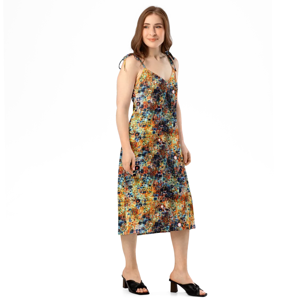 Urban Aurora on Slip Dress — Right Front