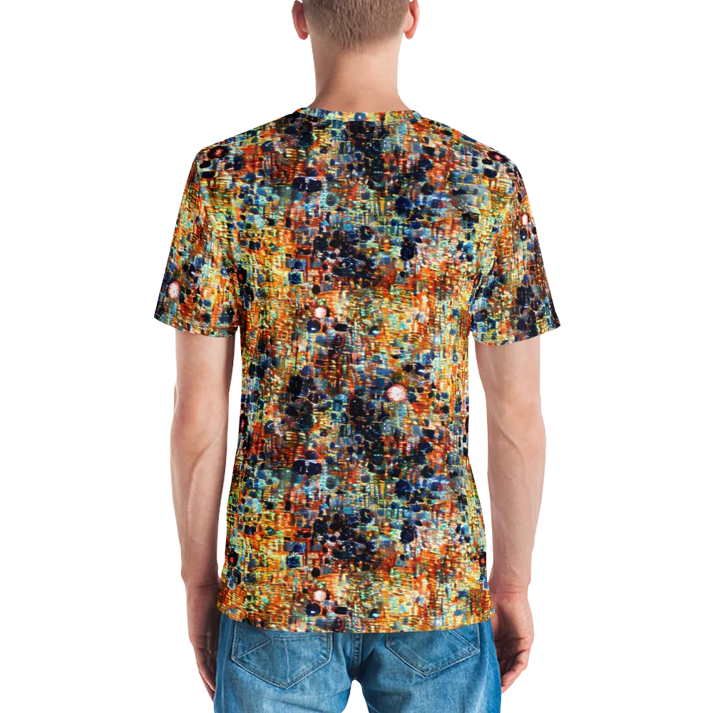 Urban Aurora on Men's Crew Neck T-Shirt — Back