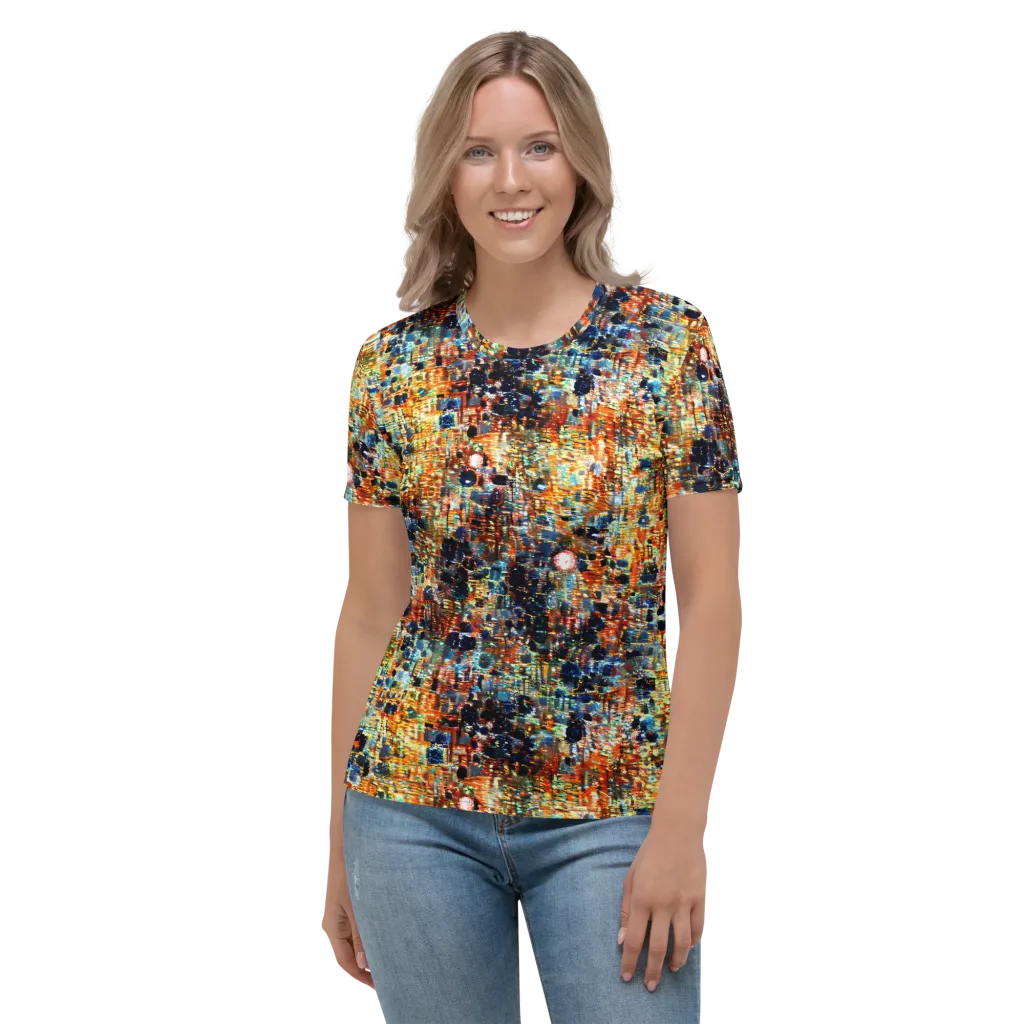Urban Aurora on Women's Crew Neck T-Shirt — Front
