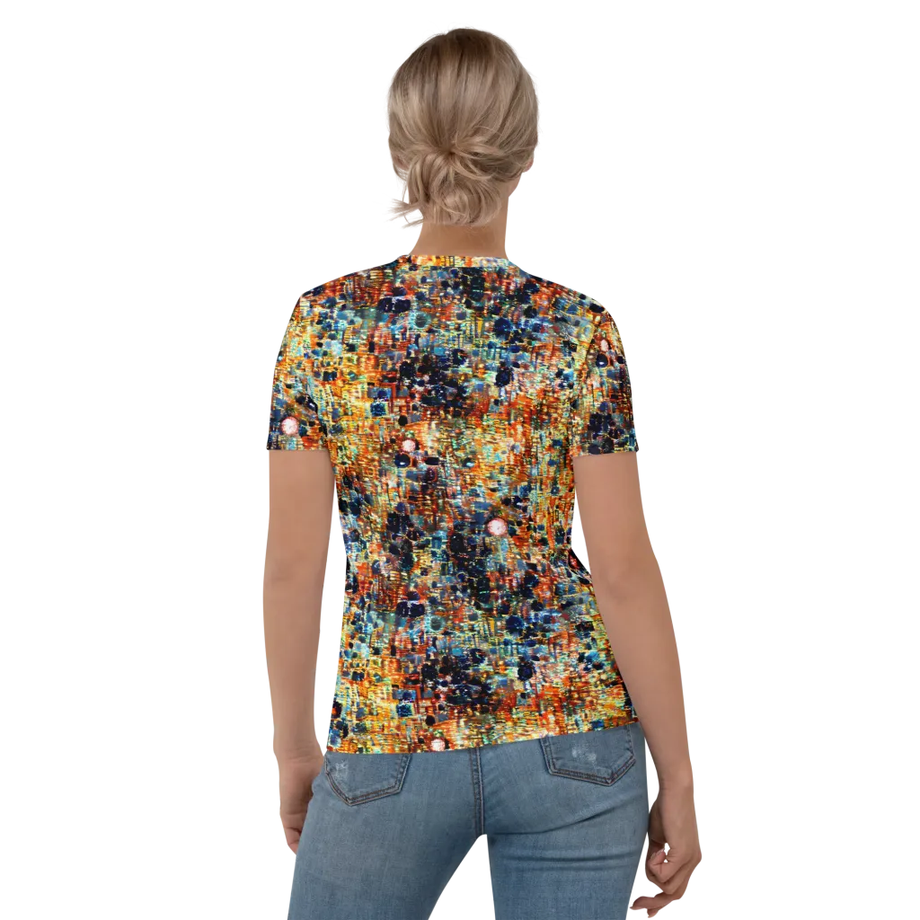 Urban Aurora on Women's Crew Neck T-Shirt — Back